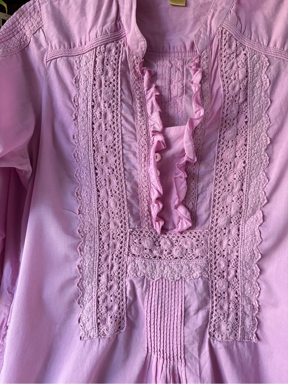 Vintage Y2K April Cornell 100% Cotton Dress/Tunic S/M - Picture 2 of 6